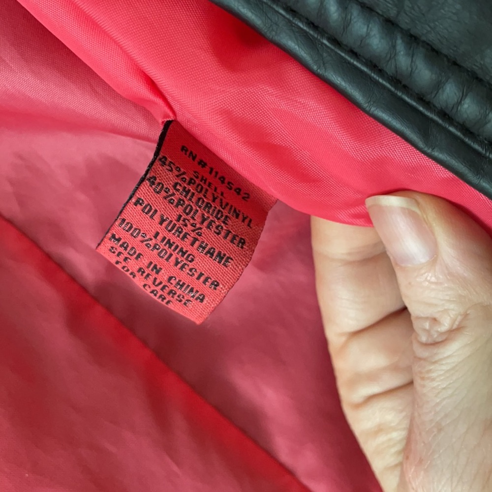 Leather Looking Jacket - image 4